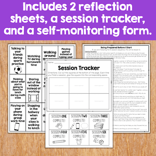 Parent Handouts For Executive Functioning & School Success