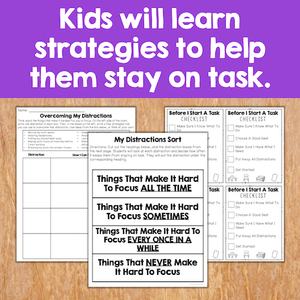 Parent Handouts For Executive Functioning & School Success
