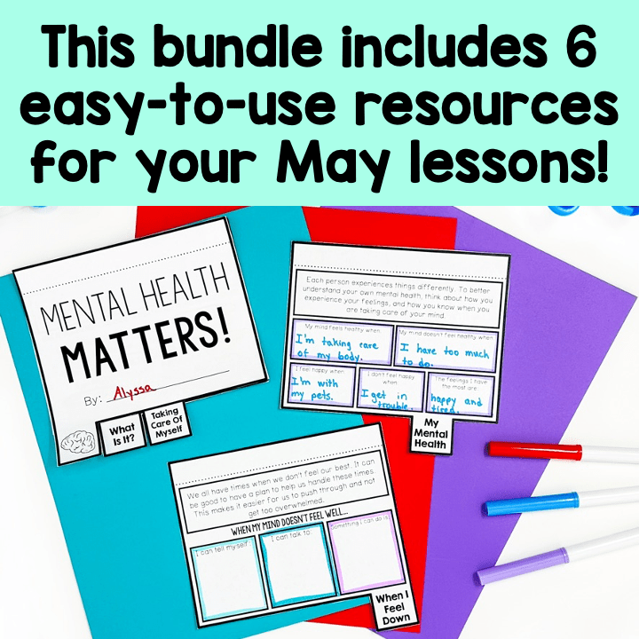 May SEL & School Counseling Lessons And Activities