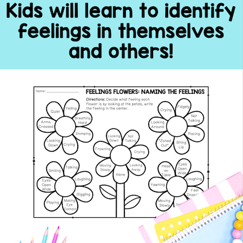 Feelings And Emotions Worksheets and Foldable Activities