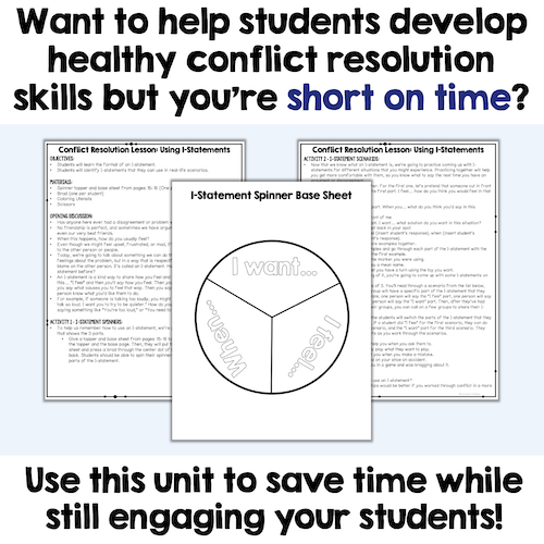 Conflict Resolution Lessons For Kids In Grades K-2