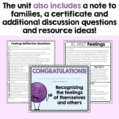 Feelings Lessons For Students