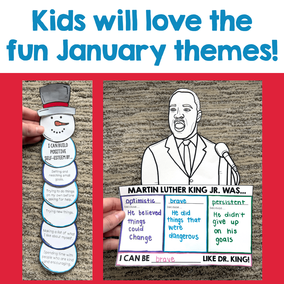 SEL No-Prep Lessons For January