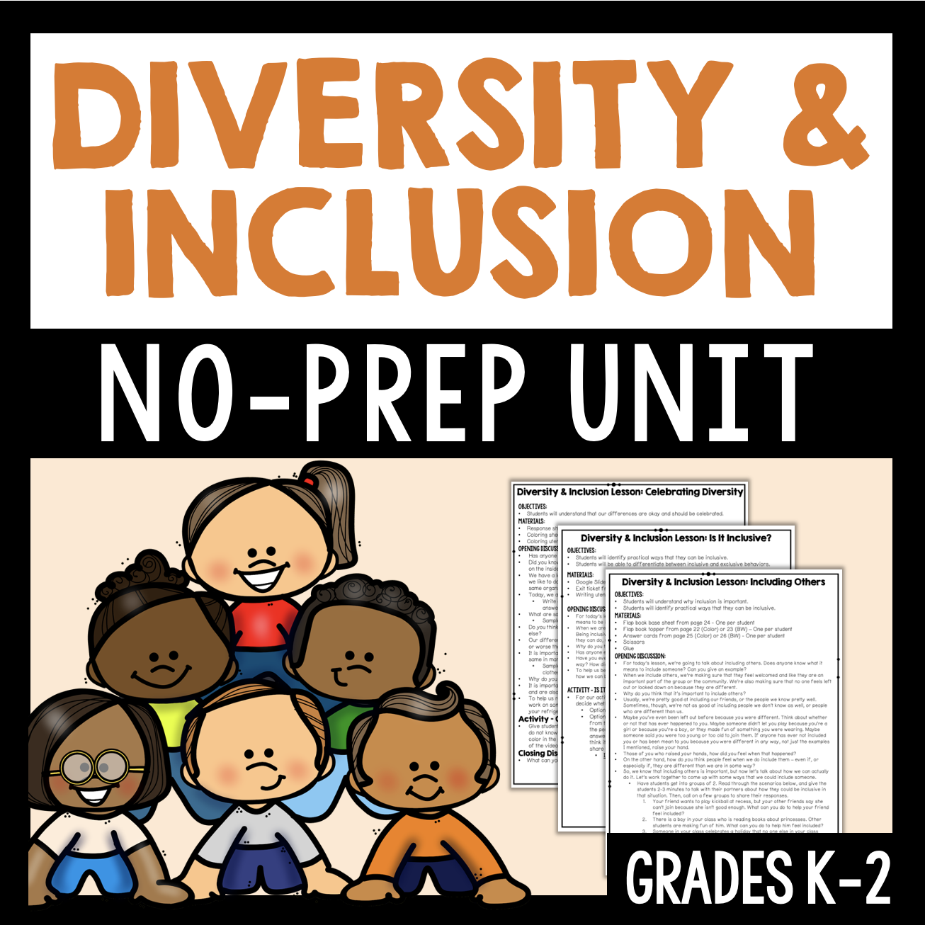 Diversity & Inclusion Lessons and Activities For Kids