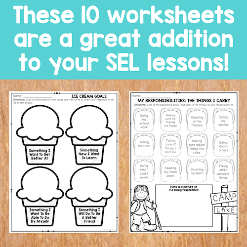10 June Social Emotional Learning Worksheets For Kids