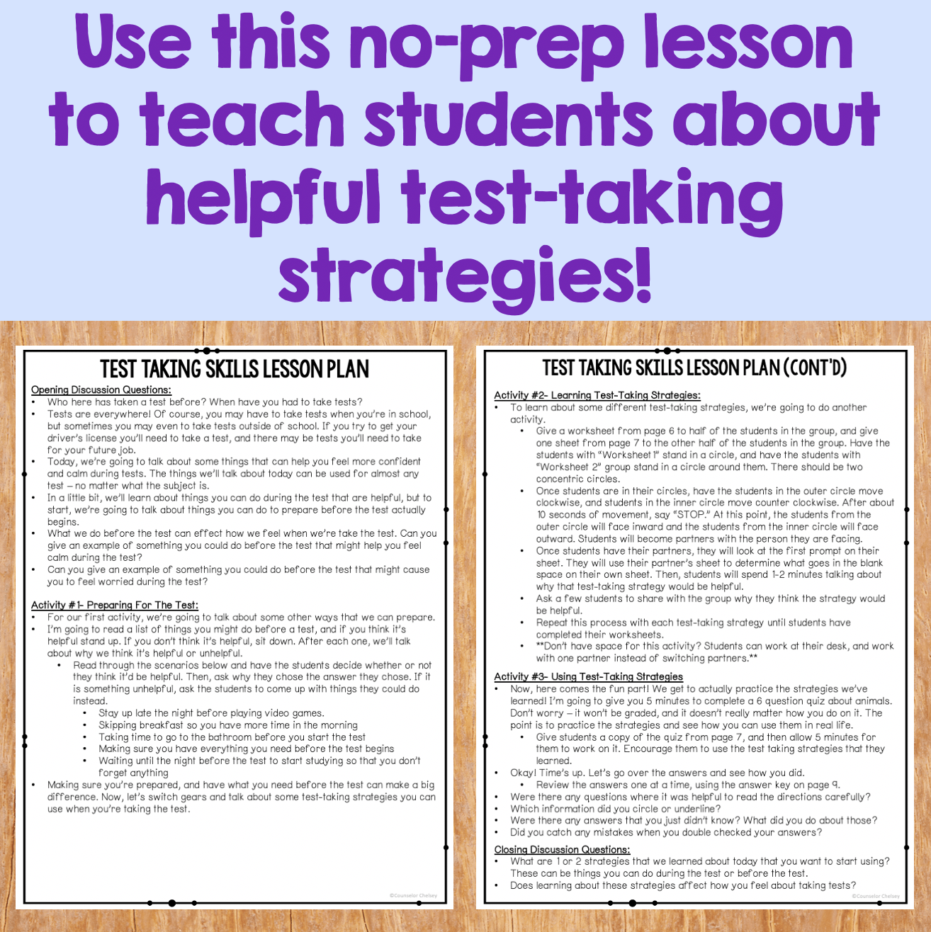 Parent Handouts For Executive Functioning & School Success