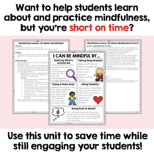 Mindfulness Lessons For Kids In Grades K-2