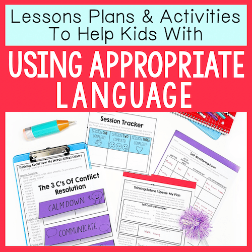 Individual Lessons For Using Appropriate Language
