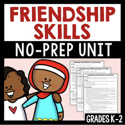 Friendship Lessons With Activities For Kids