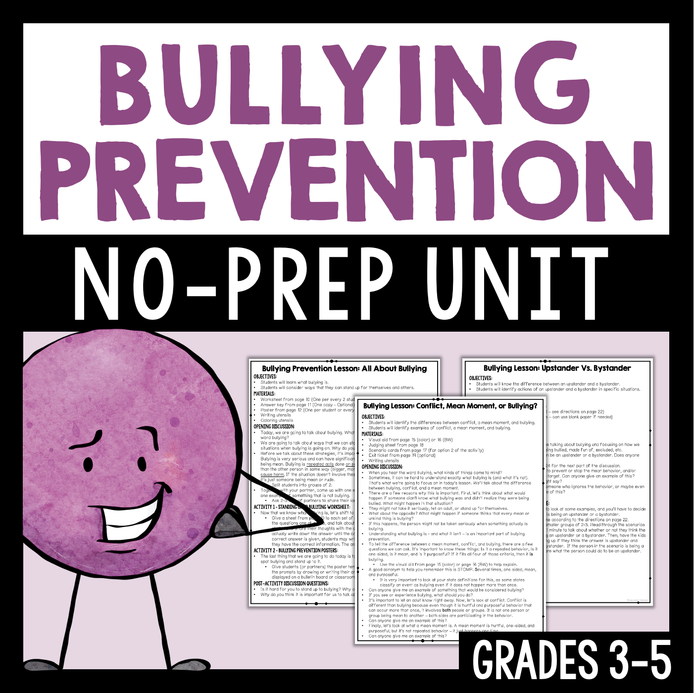 Bullying Prevention Lessons For Students