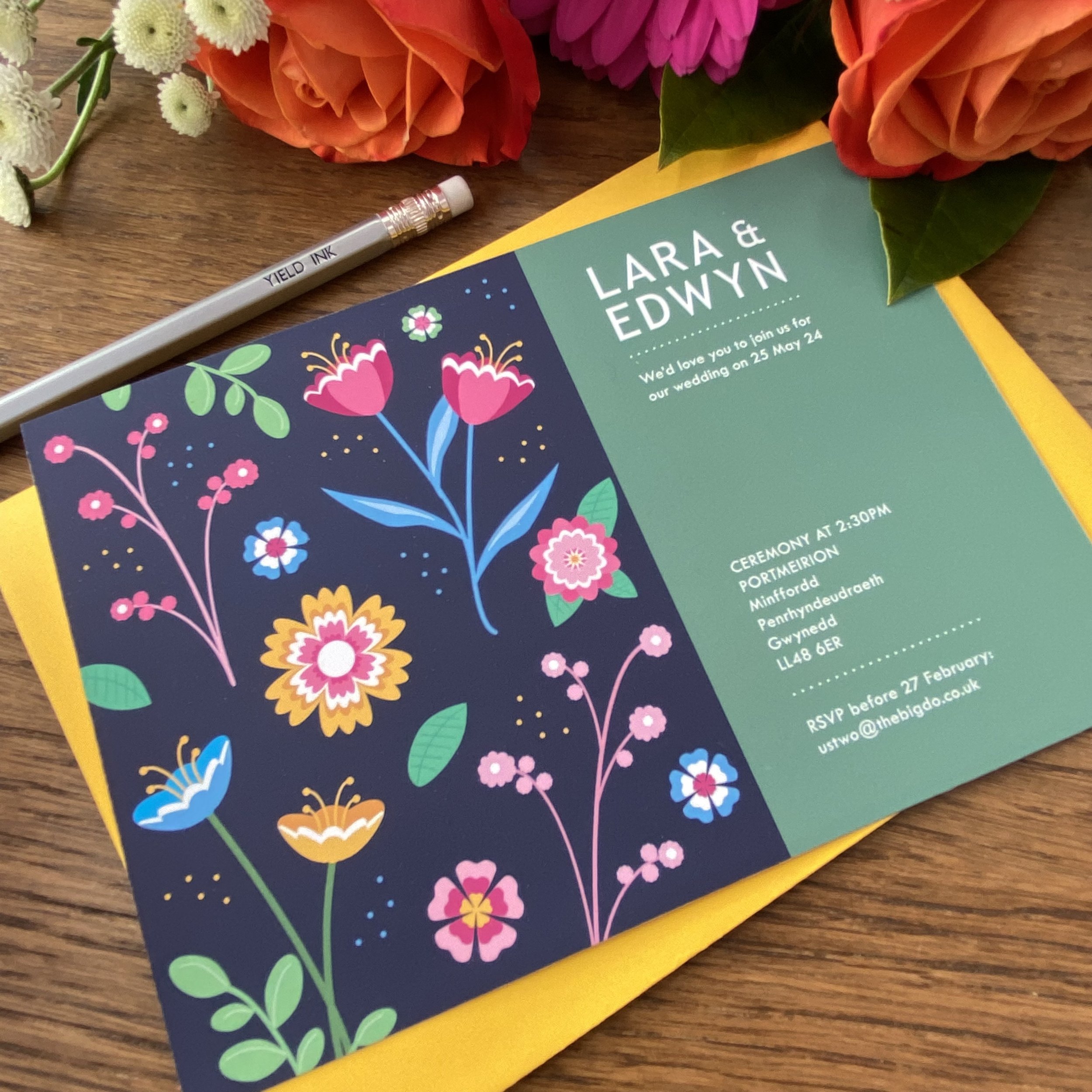 'Floral Pop' Digital Print