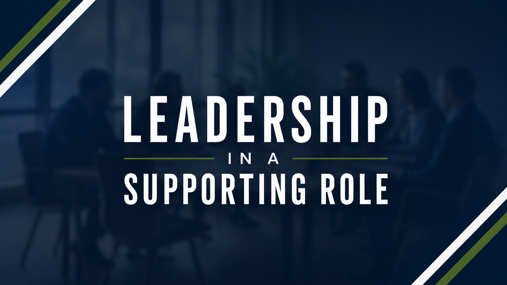 How to Be A Leader Without Being THE Leader