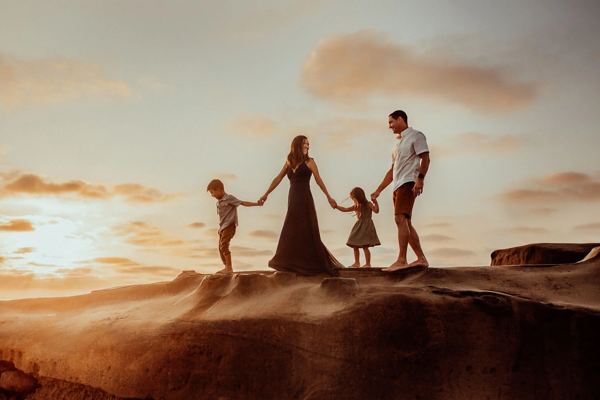 The Peterson Family | La Jolla Beach Session | San Diego Family Photographer