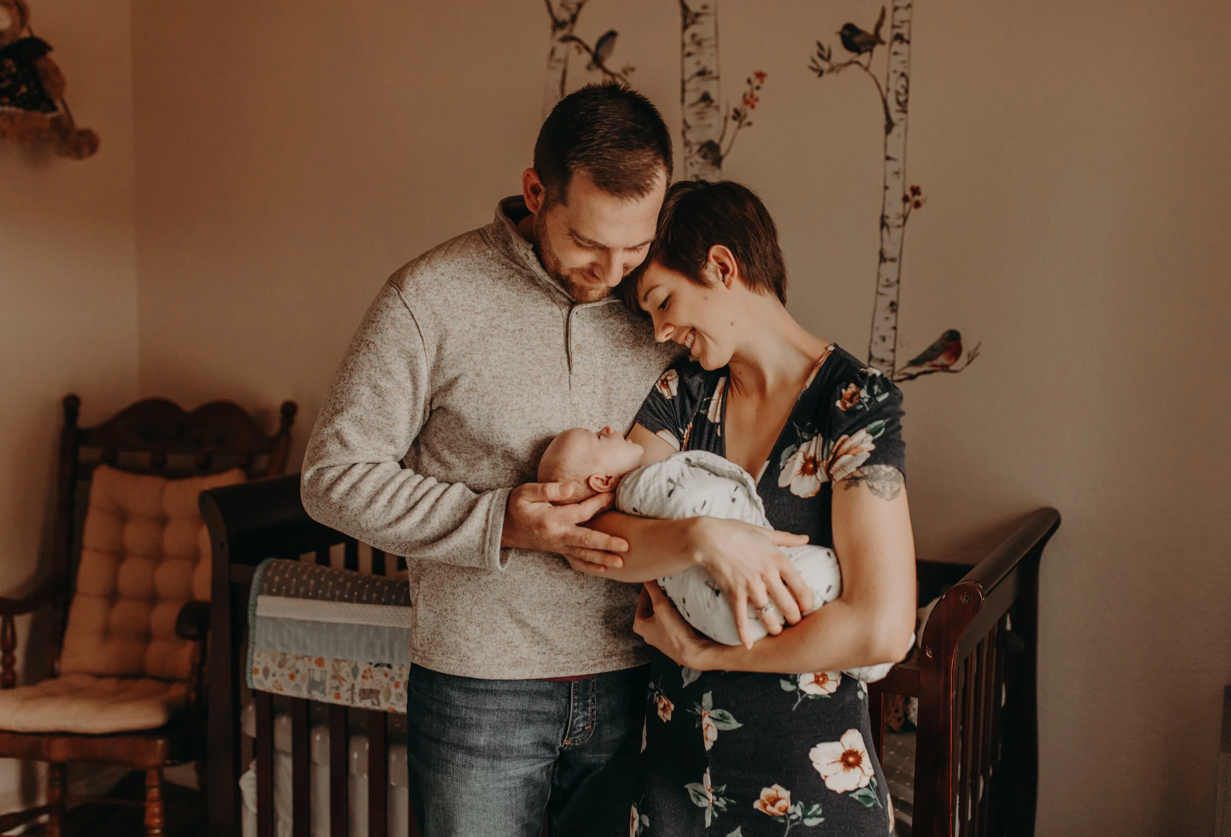 The J Family | Lifestyle Newborn Session | San Diego Newborn Photographer