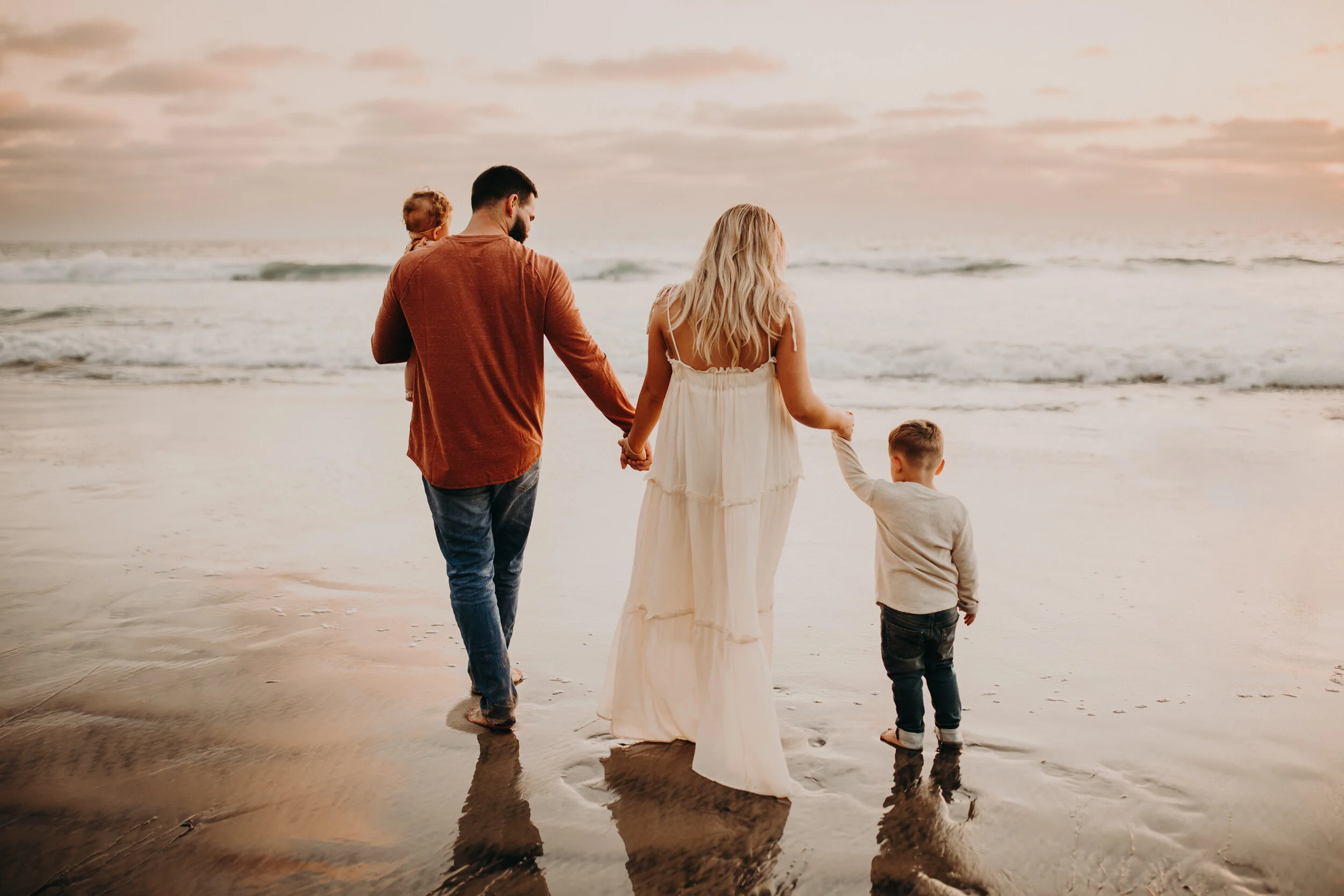 San Diego Family Photographer | Torrey Pines Beach Session