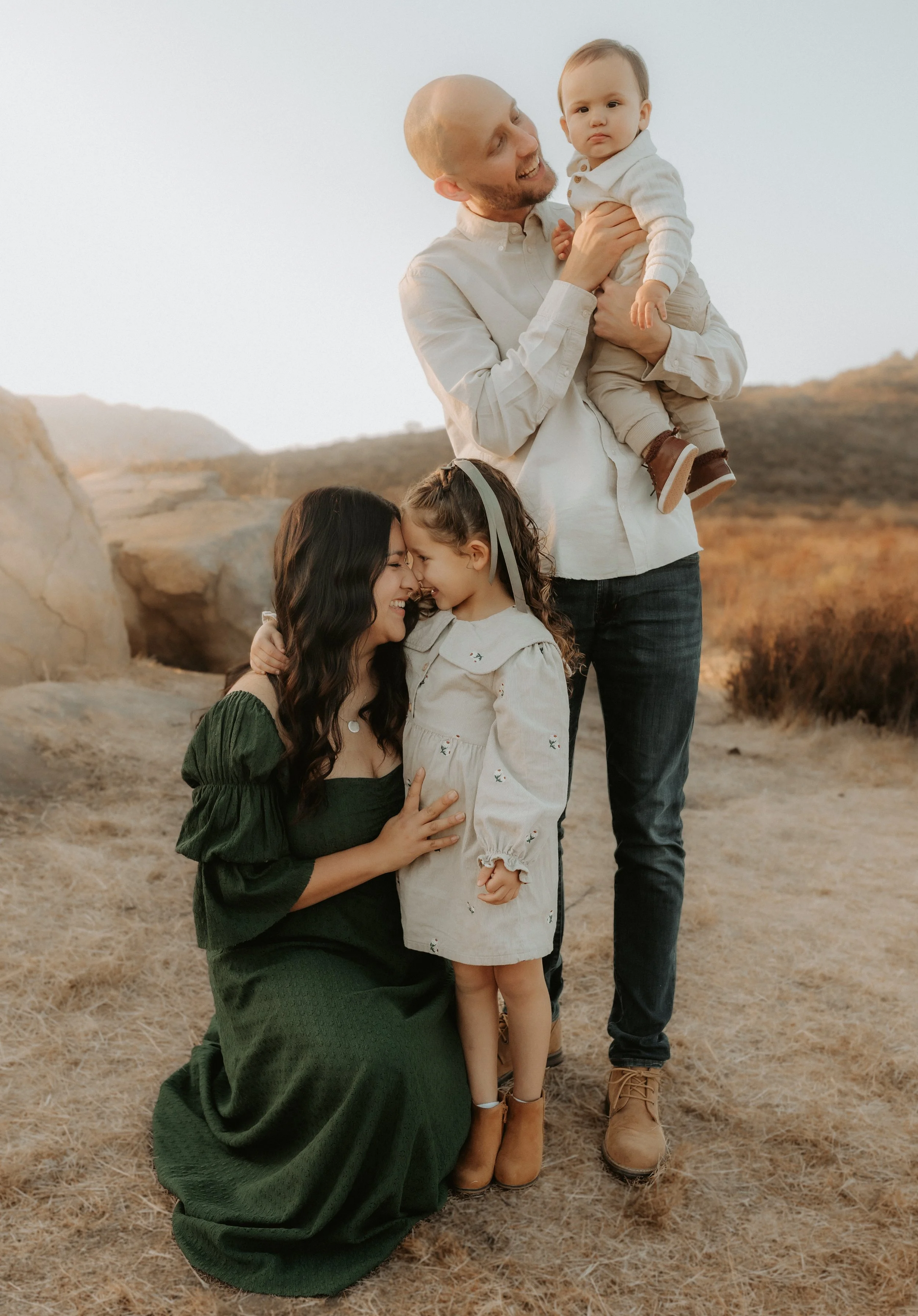 Golden Fall Family Photo Session in Rancho Bernardo | San Diego Family Photographer