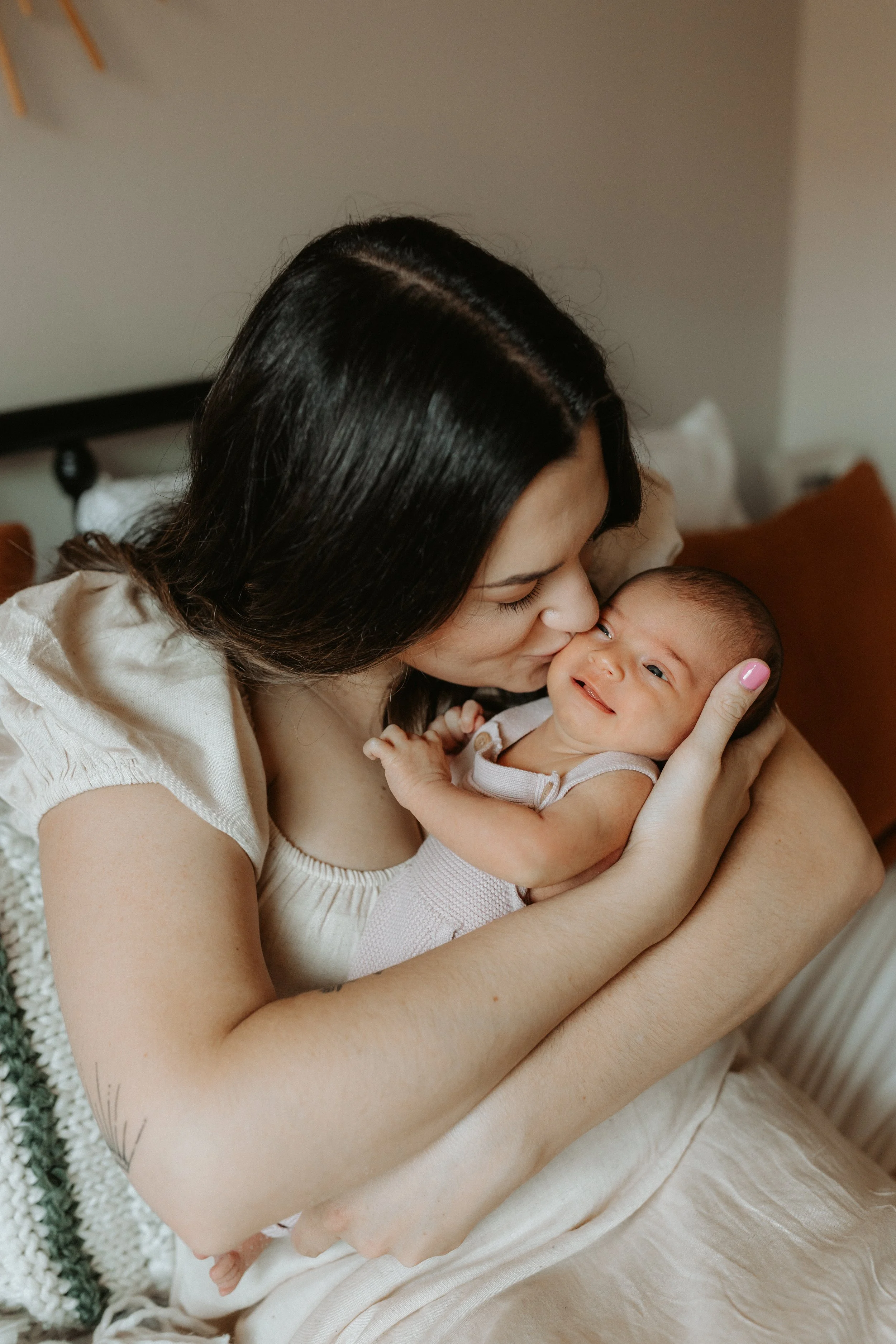 Welcoming Baby Home: A Lifestyle Newborn Session with a Beautiful Family | San Diego Newborn Photographer