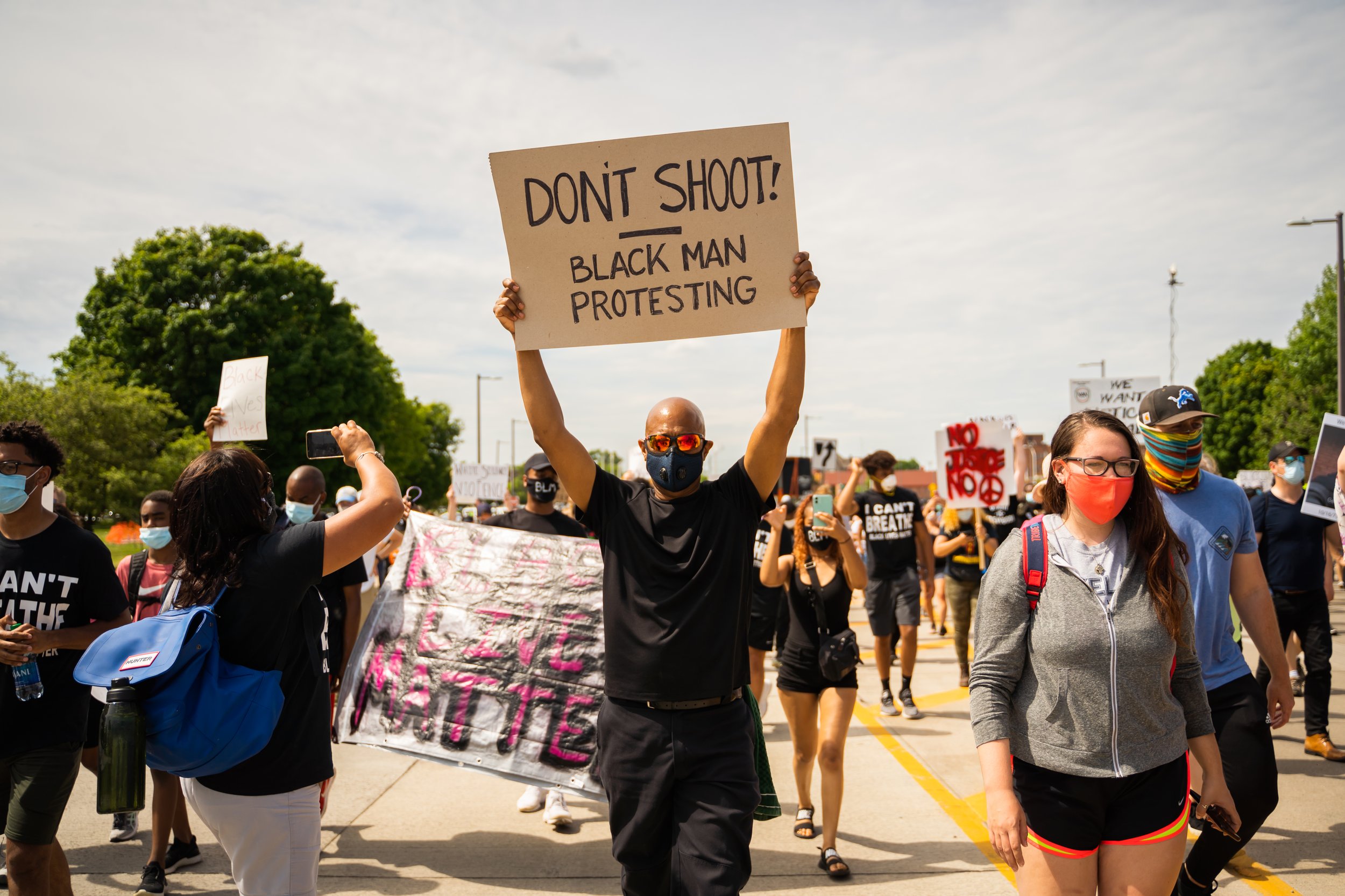 Guest column: What it means to be a Black photojournalist covering the protests in Detroit