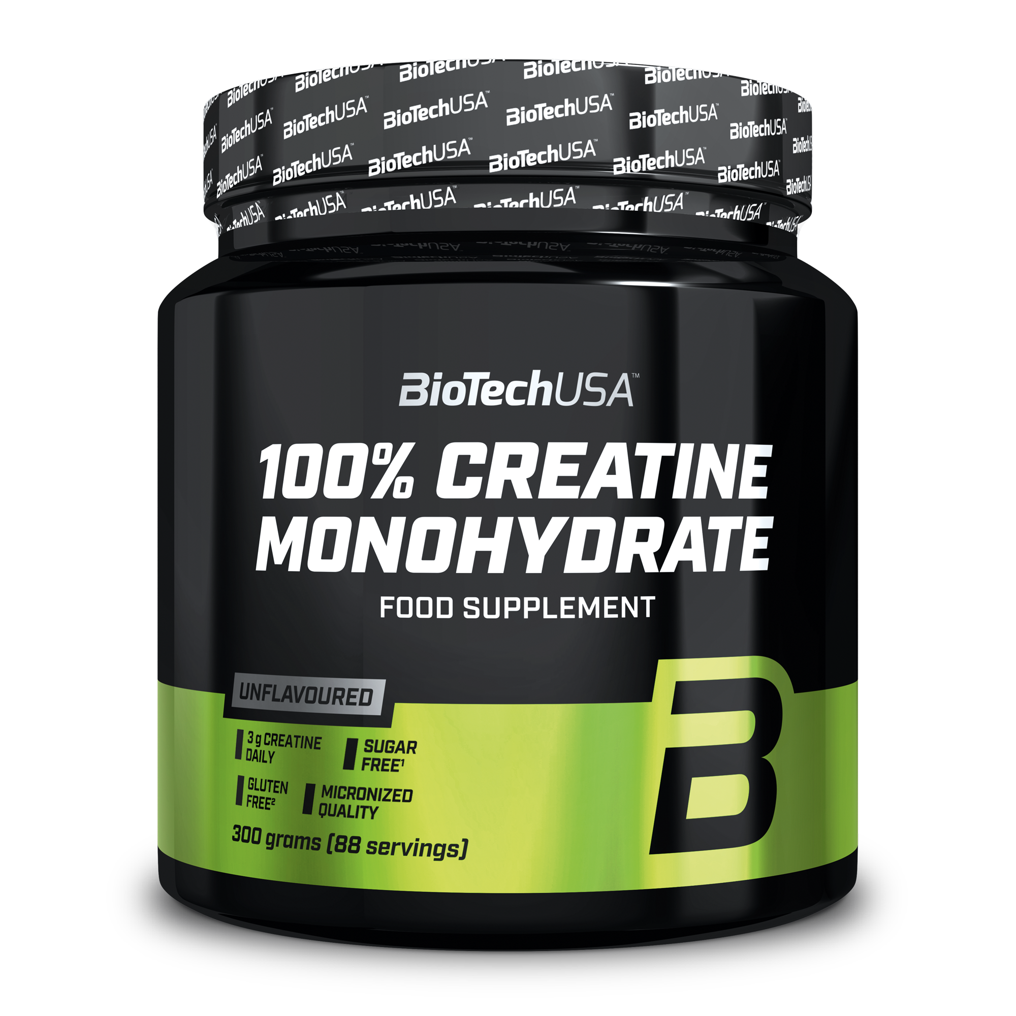 BioTech USA 100% Creatine Monohydrate - 300 g