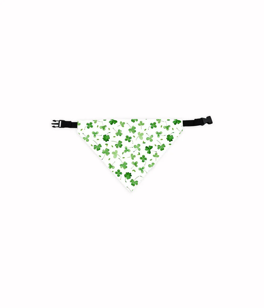 White Shamrocks Bandana
