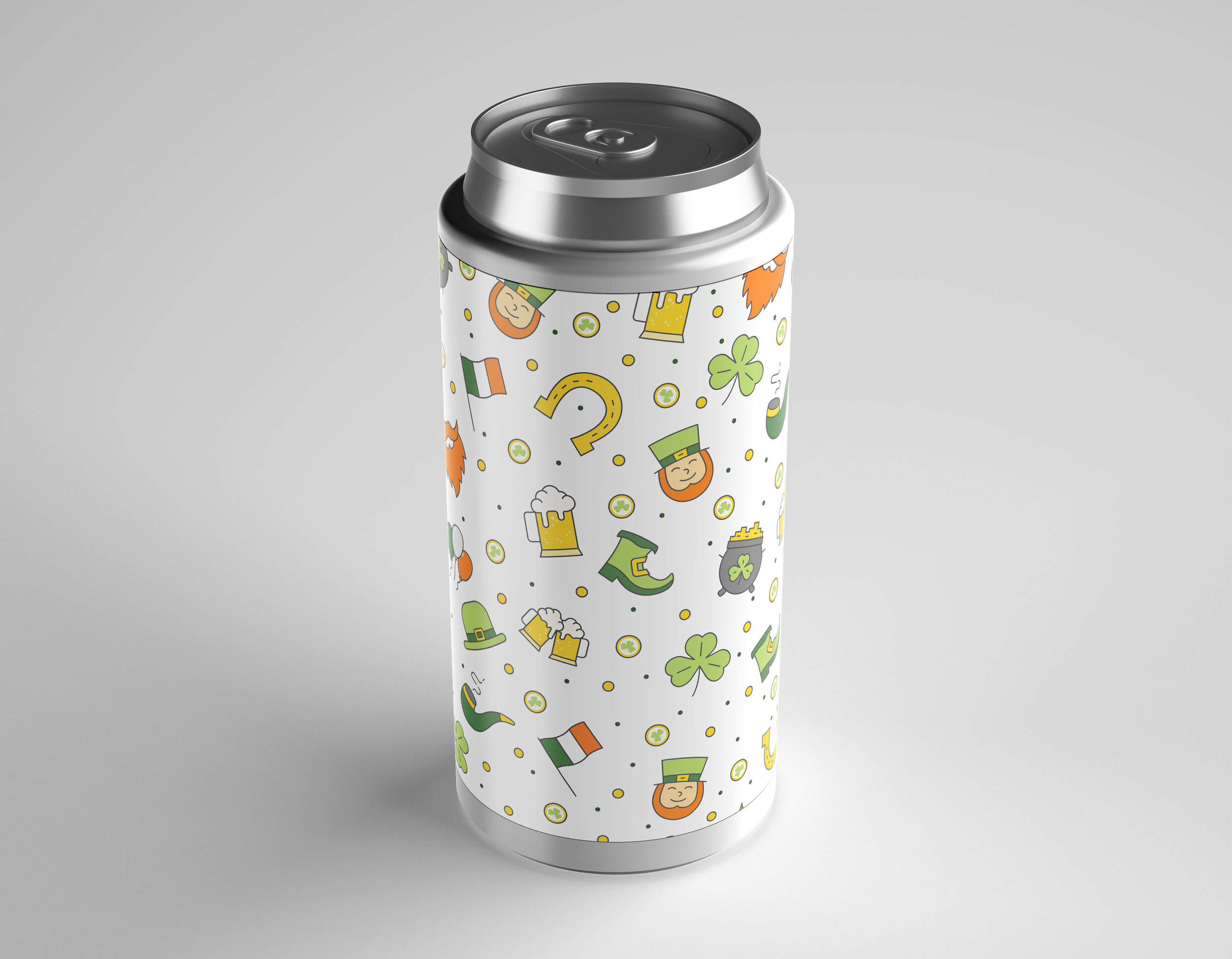 St. Patrick's Day Slim Can Cooler