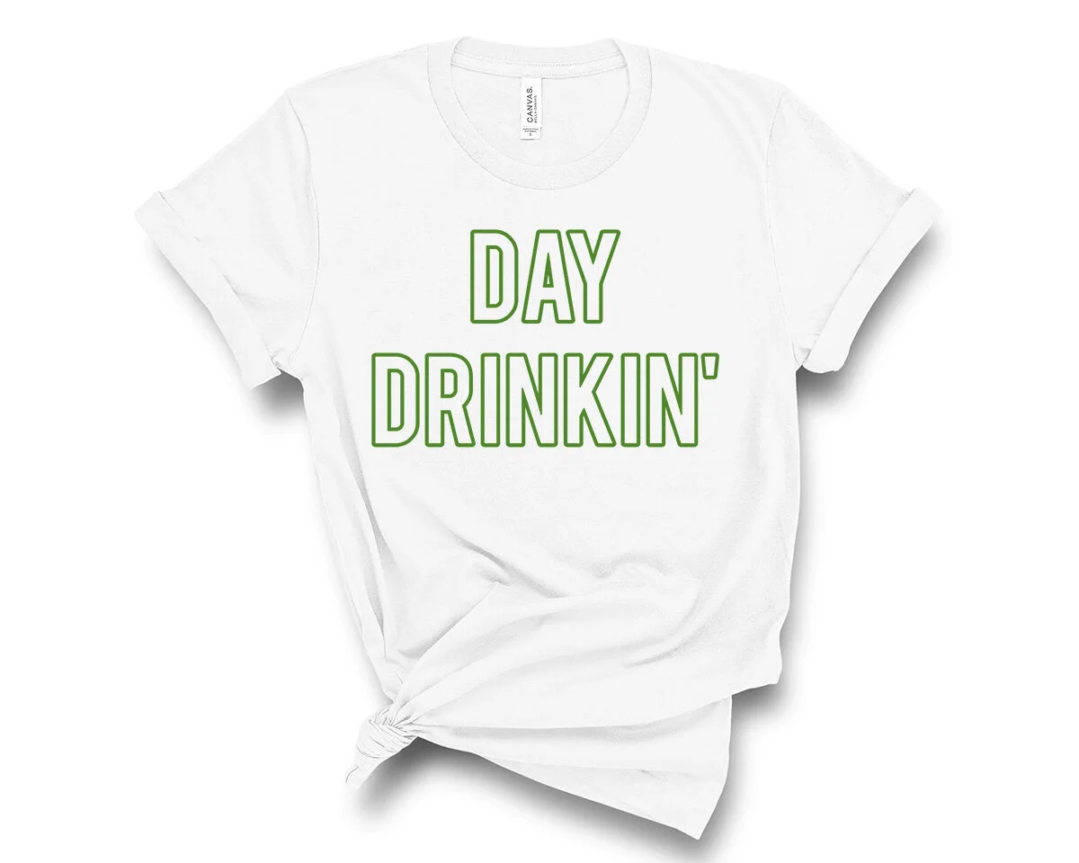 Day Drinkin' Outline T-Shirt