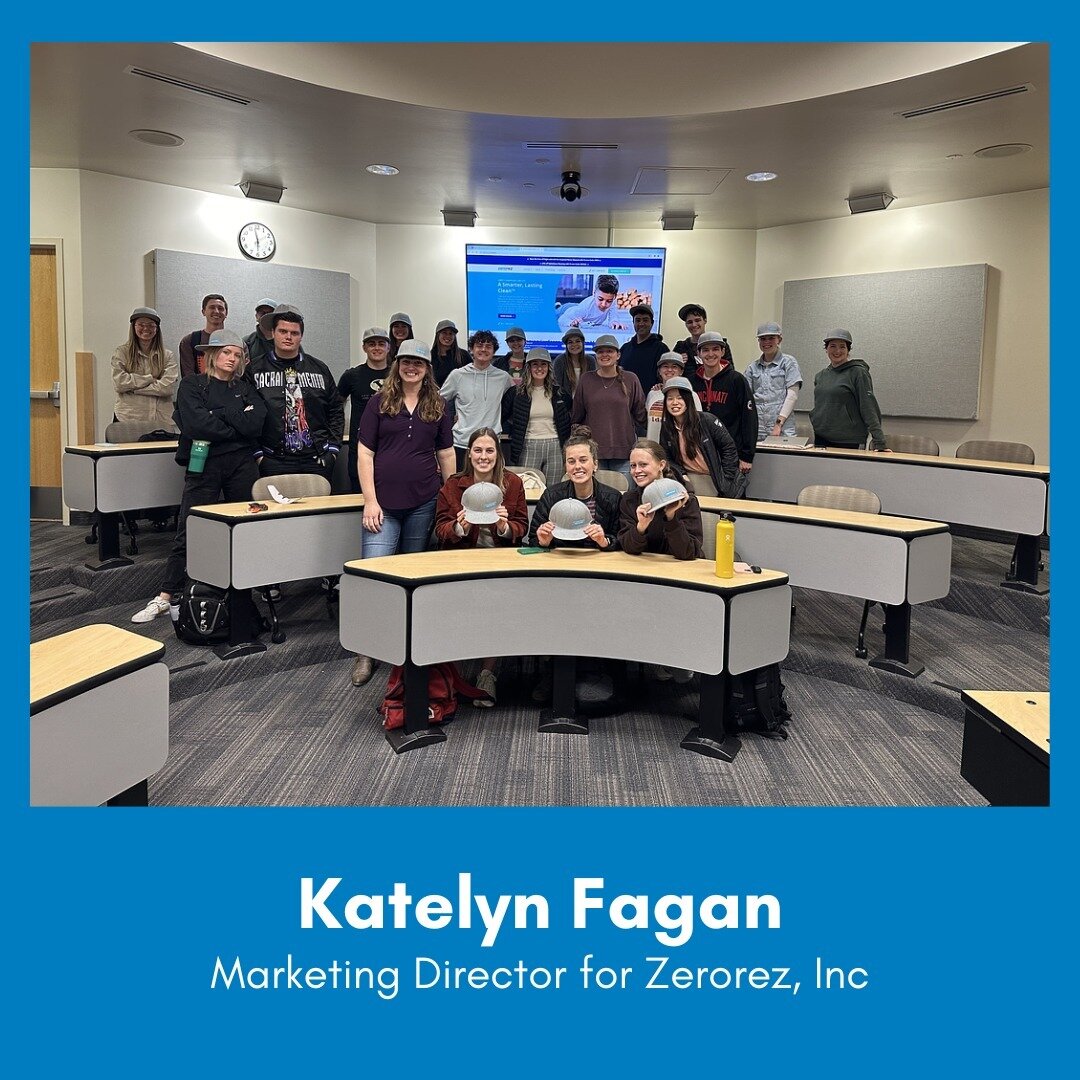 This week we got to hear from a former consultant for the Lab, Katelyn Fagan! 

Katelyn talked about her life and career journey: from influencer and entrepreneur to MBA student to Marketing Director for Zerorez, Inc. We had a Q&amp;A session and lea