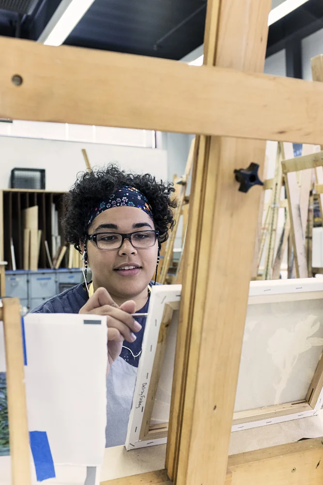  These photographs are from a series of marketing campaigns for Santiago Canyon College. 