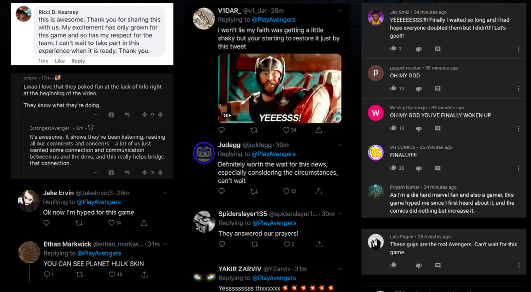 Fan response!
