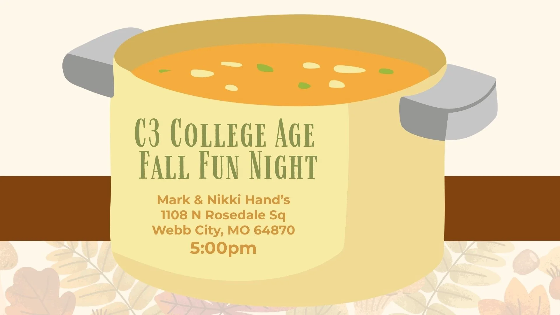 2026 Fall Fun at the Hand House