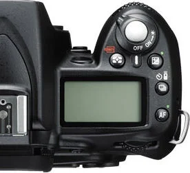 Nikon D90 Top View