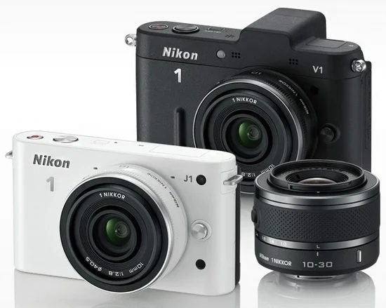 Nikon V1 and J1