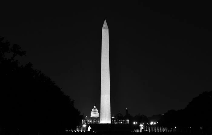 Washinton Monument from the Lincoln Memorial