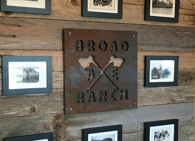 Broad Axe Ranch Logo