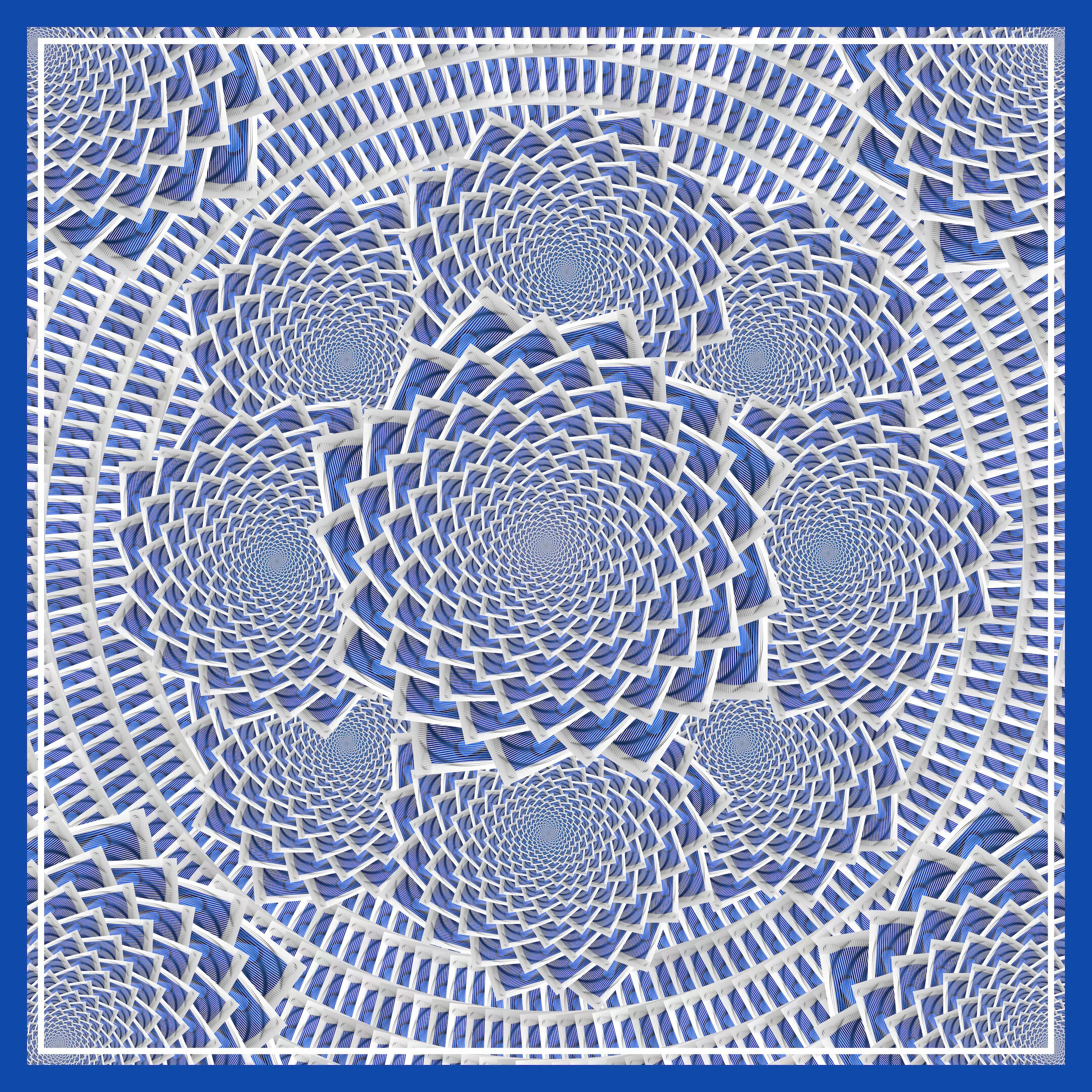 Blue ripple
