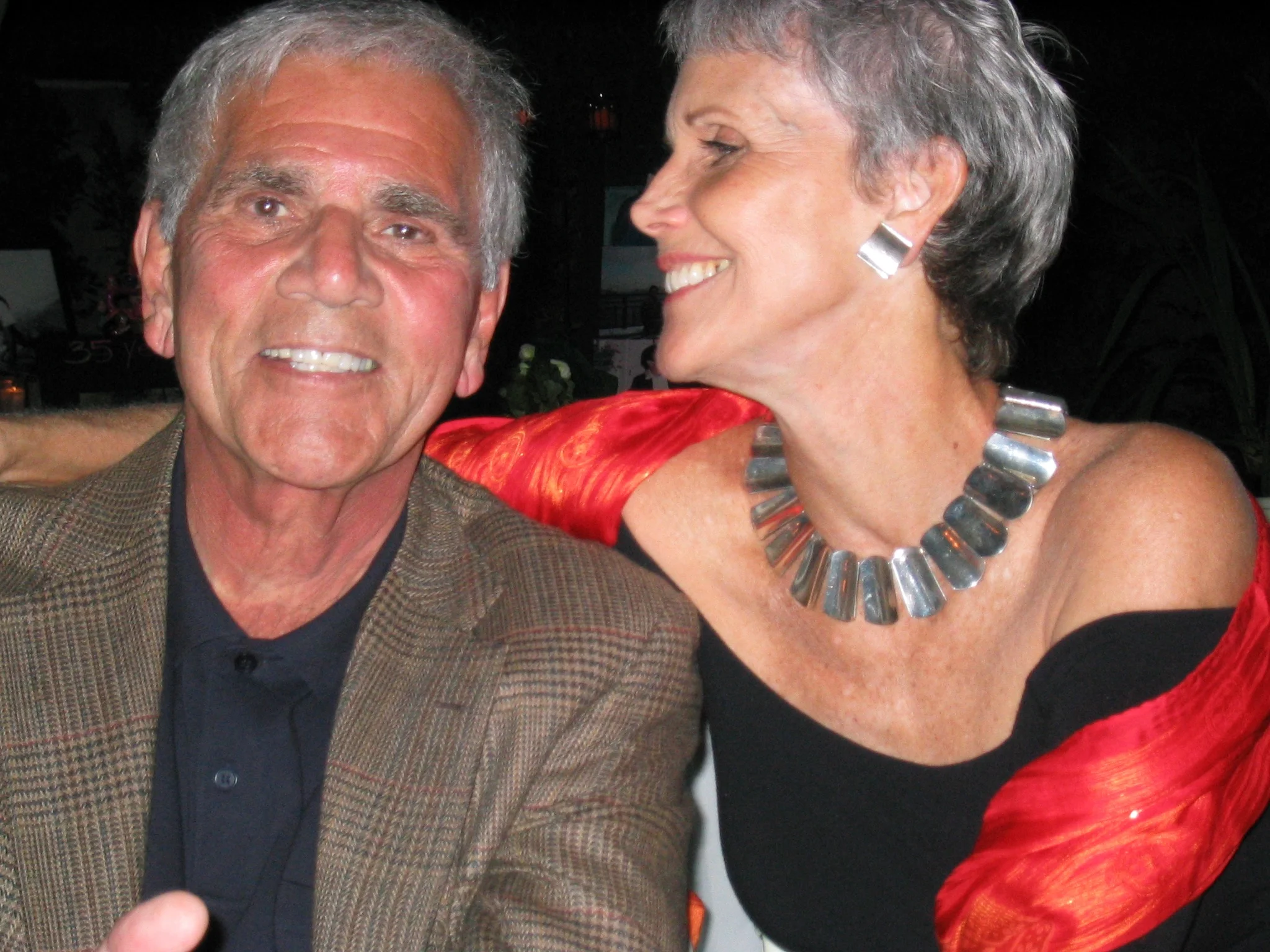 Rocco with his wife, Shannon Wilcox