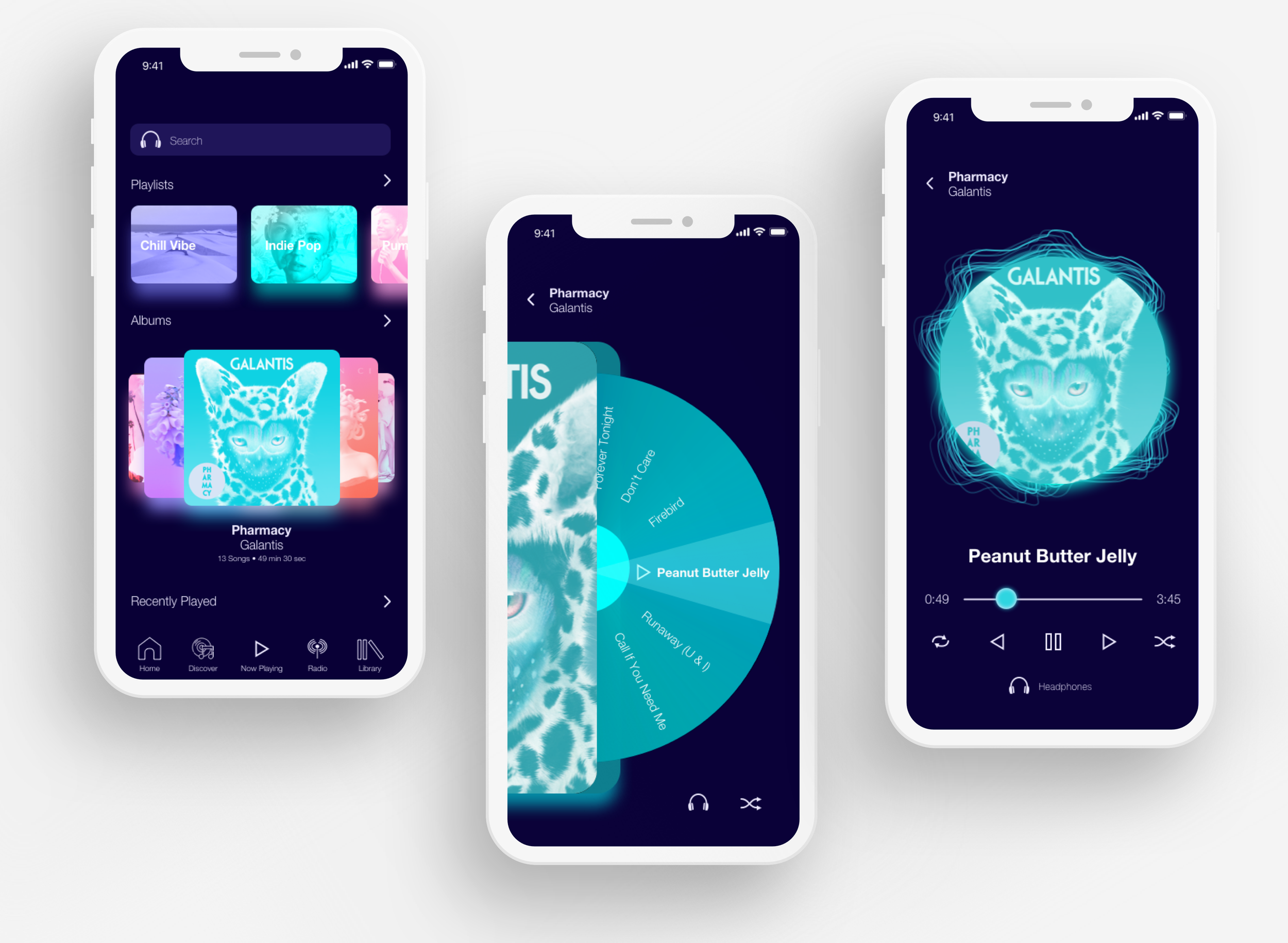 Music Player UI