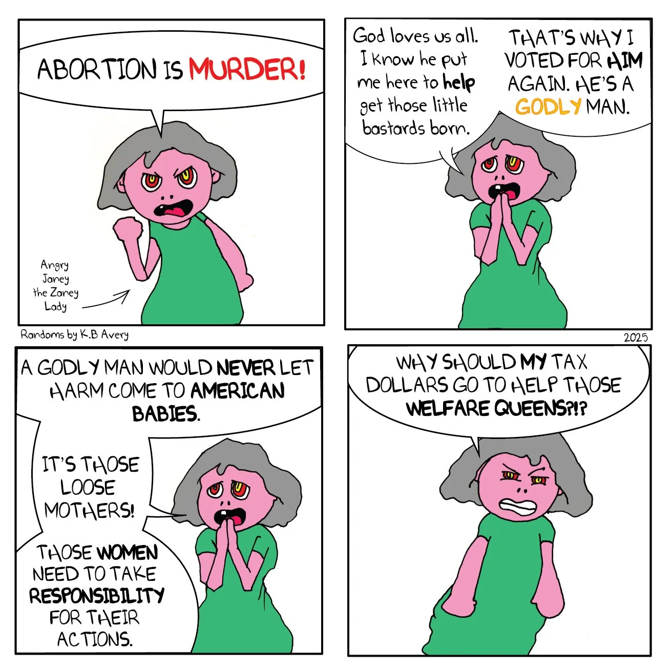 Randoms - Angry Janey