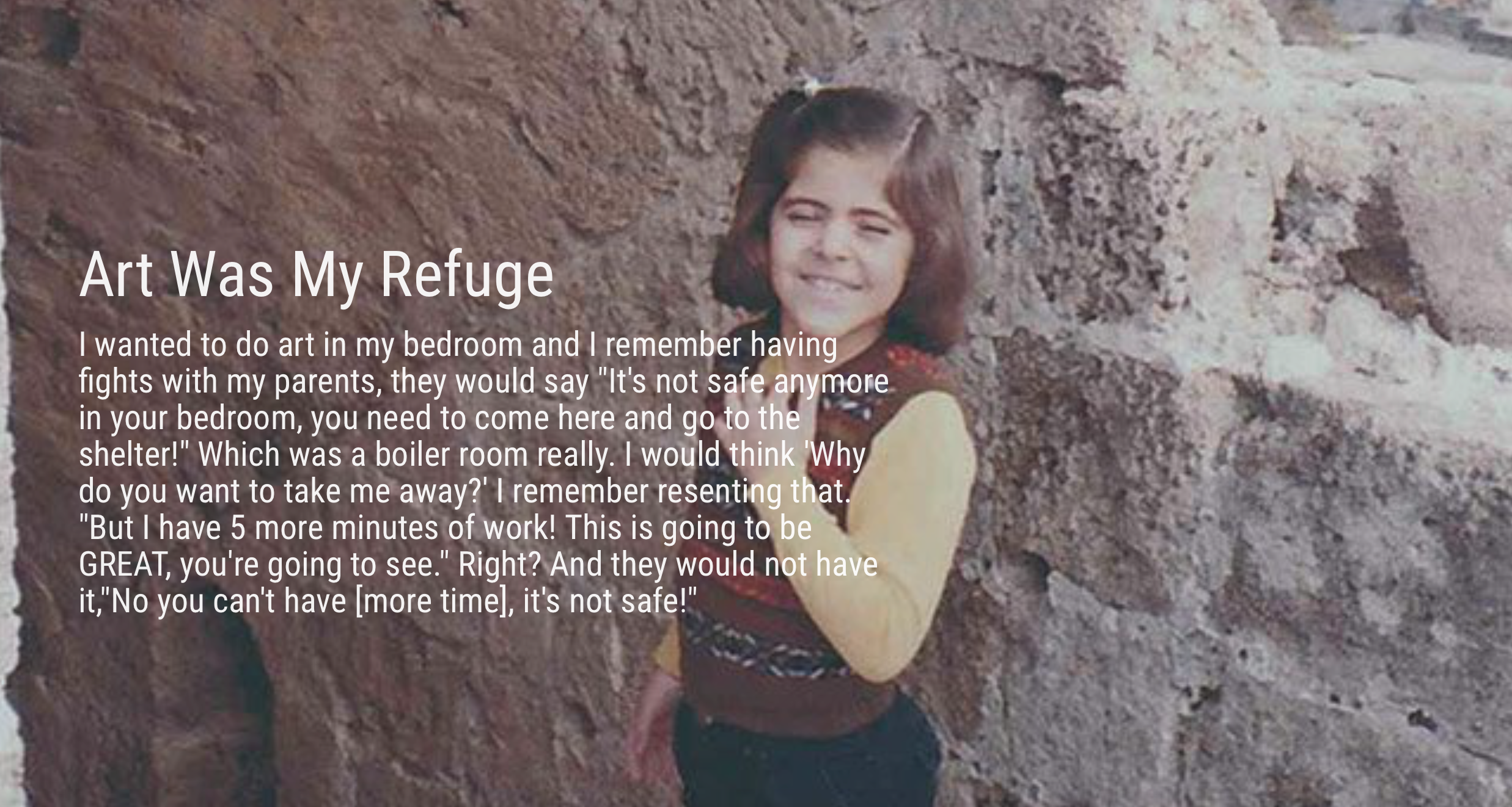 Vignette from The RAISED Project website, launch May 2019