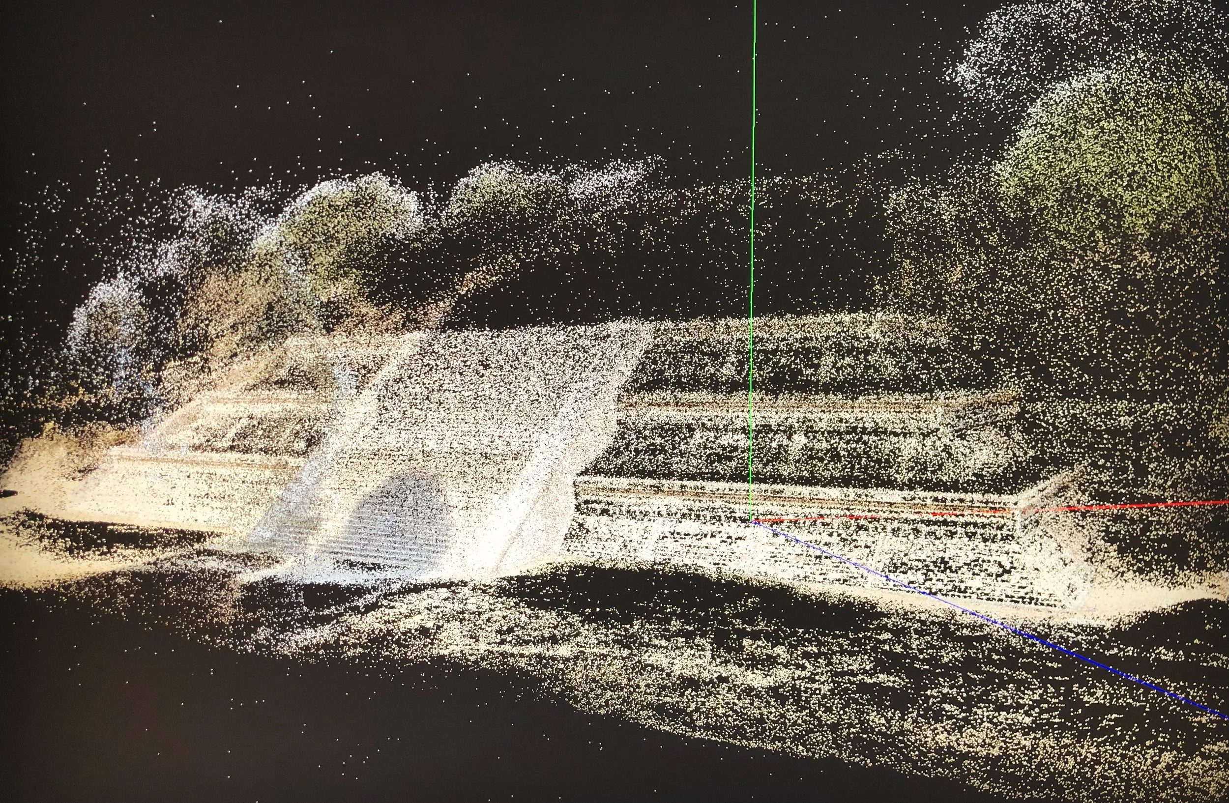 Point Cloud section / Grand Pyramid of Cholula, MX