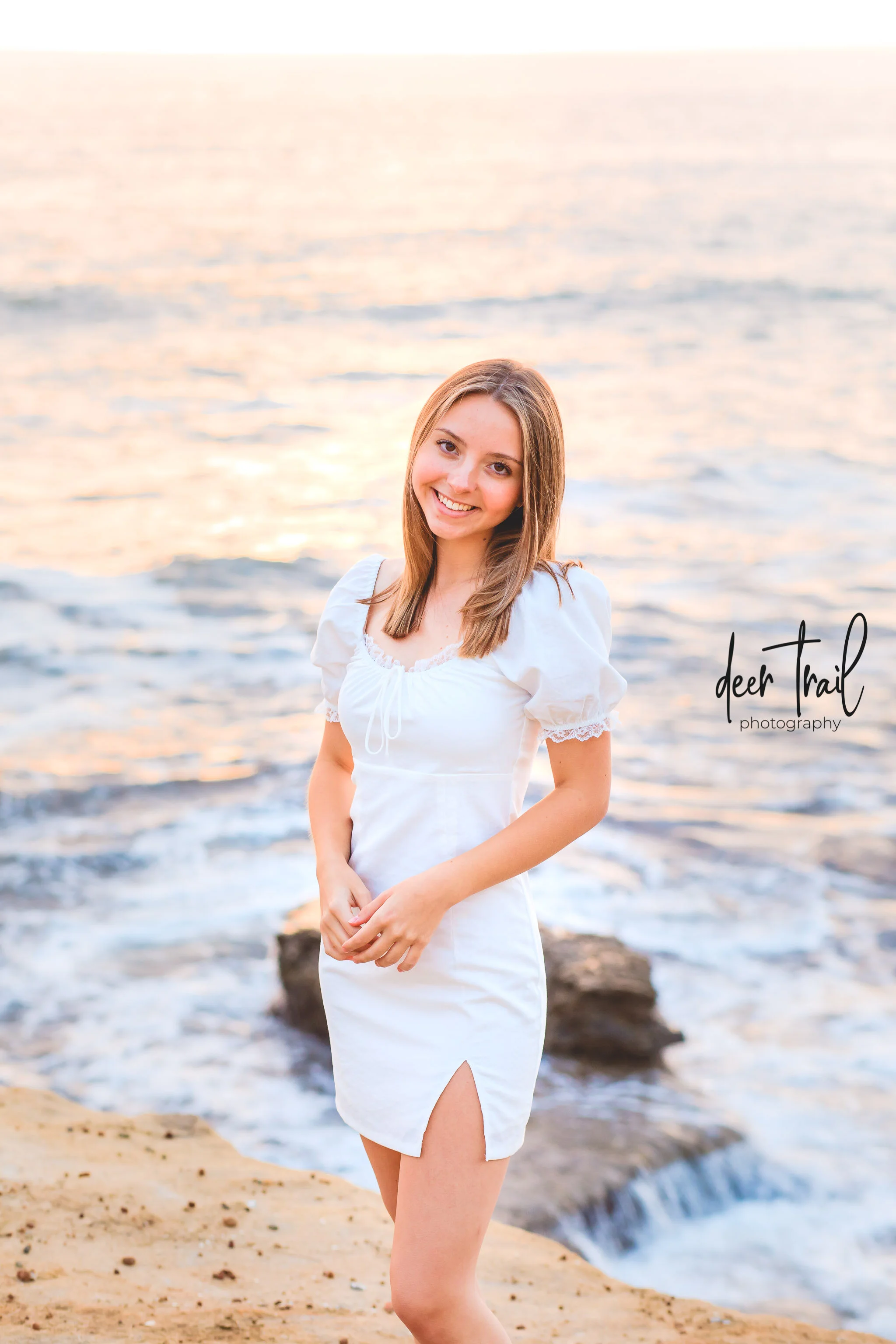 Golden Sunset Cliffs Senior