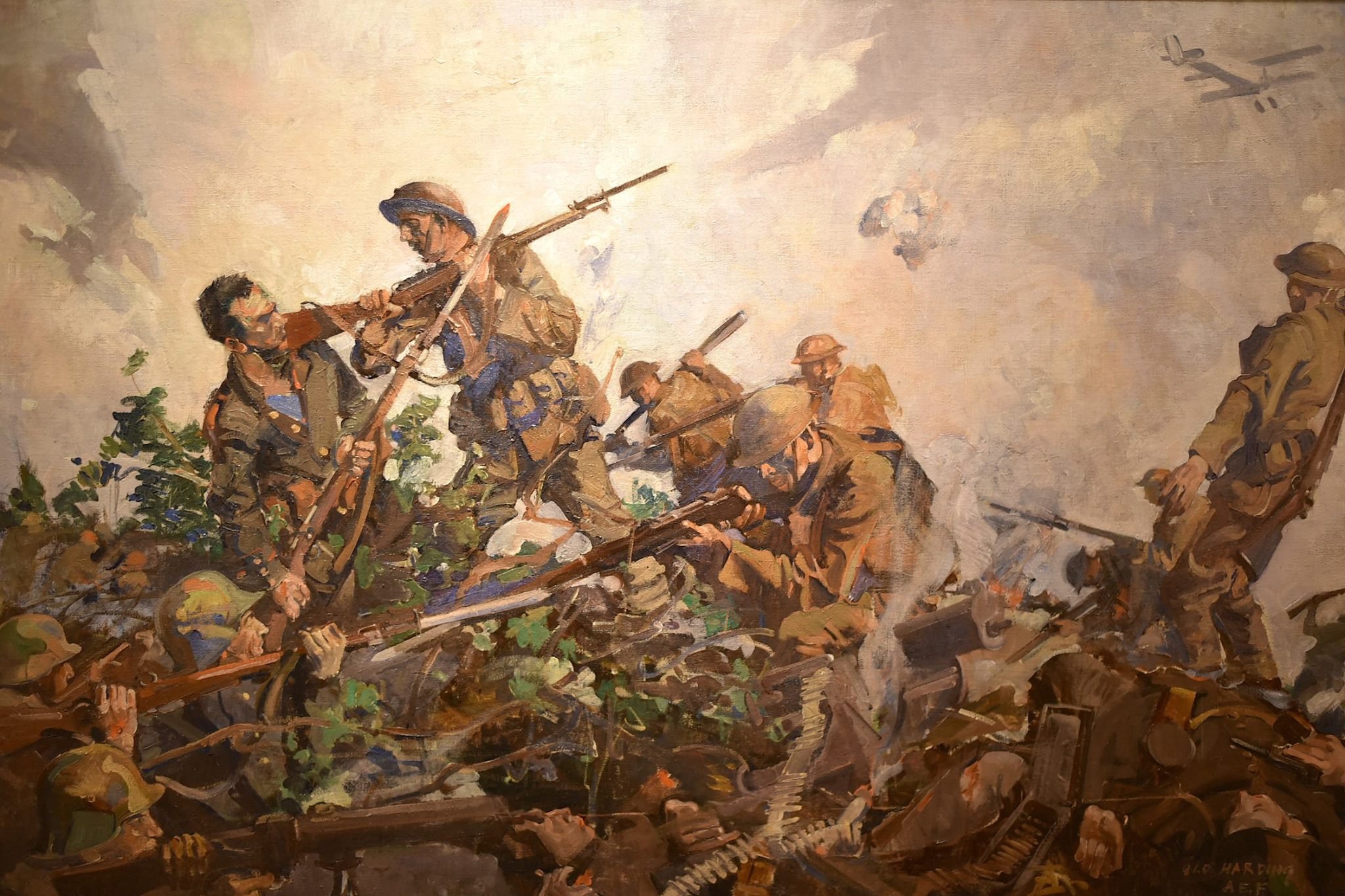 History of the Marine Corps— World War I: The Battle of Blanc Mont Ridge