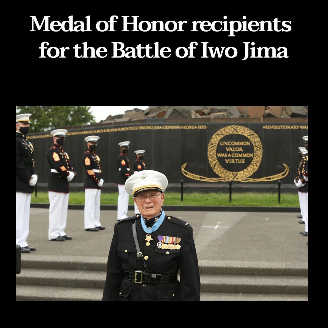 The Battle of Iwo Jima was one of the bloodiest battles in Marine Corps history, claiming the lives of nearly 6,800 US service members. Twenty-seven Marines and sailors earned the Medal of Honor for their heroic actions.

#wwii #iwojima #moh