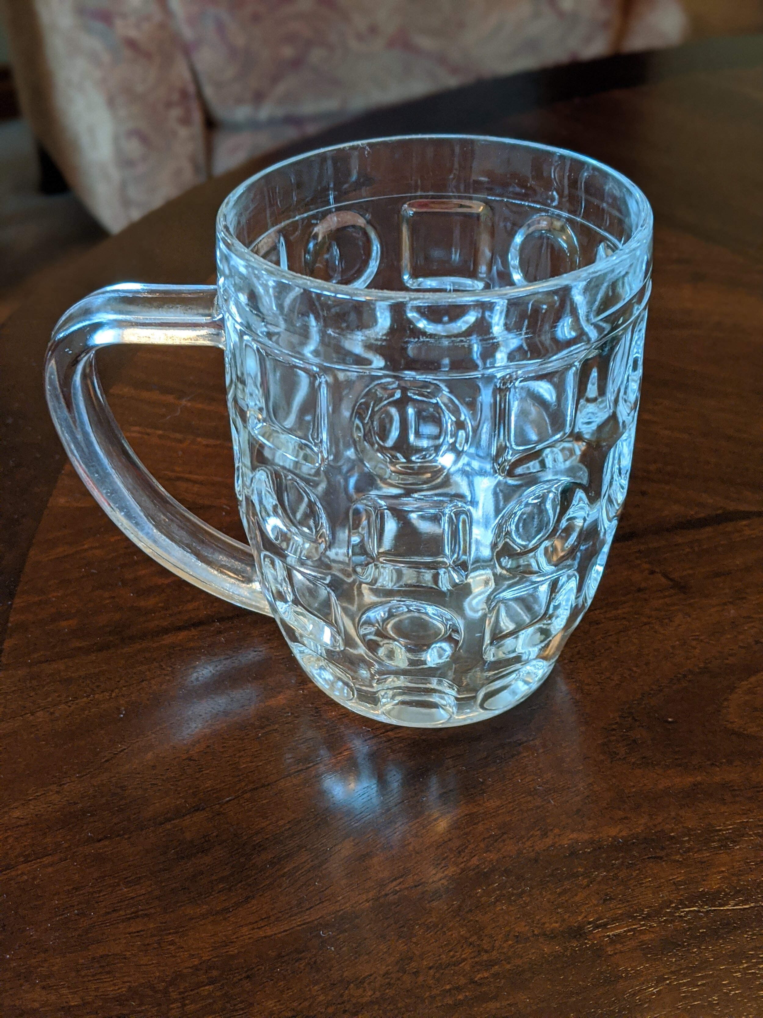 Ravenhead Dimpled Glass Beer Mug Ravenhead Glass