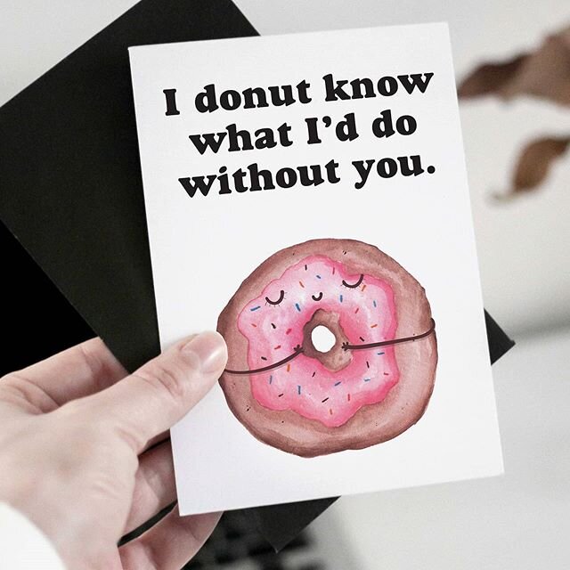 I donut know what I'd do without you... 🍩
New swag available over at www.society6.com/pyedesign and much more coming soon. 👊
#watercolor #watercolors #watercolour #watercolourpainting #greetingcards #greetingcarddesign #illustration #donut #donuts 