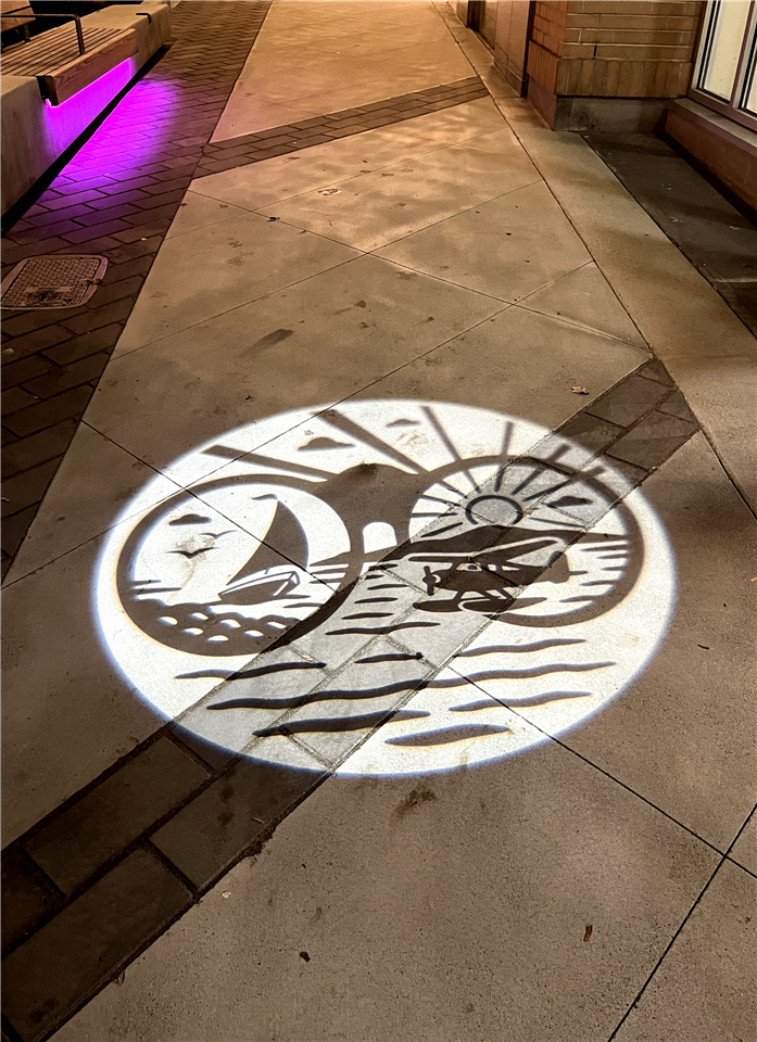 City of Nanaimo Unveils Art as Projection on Commercial Street