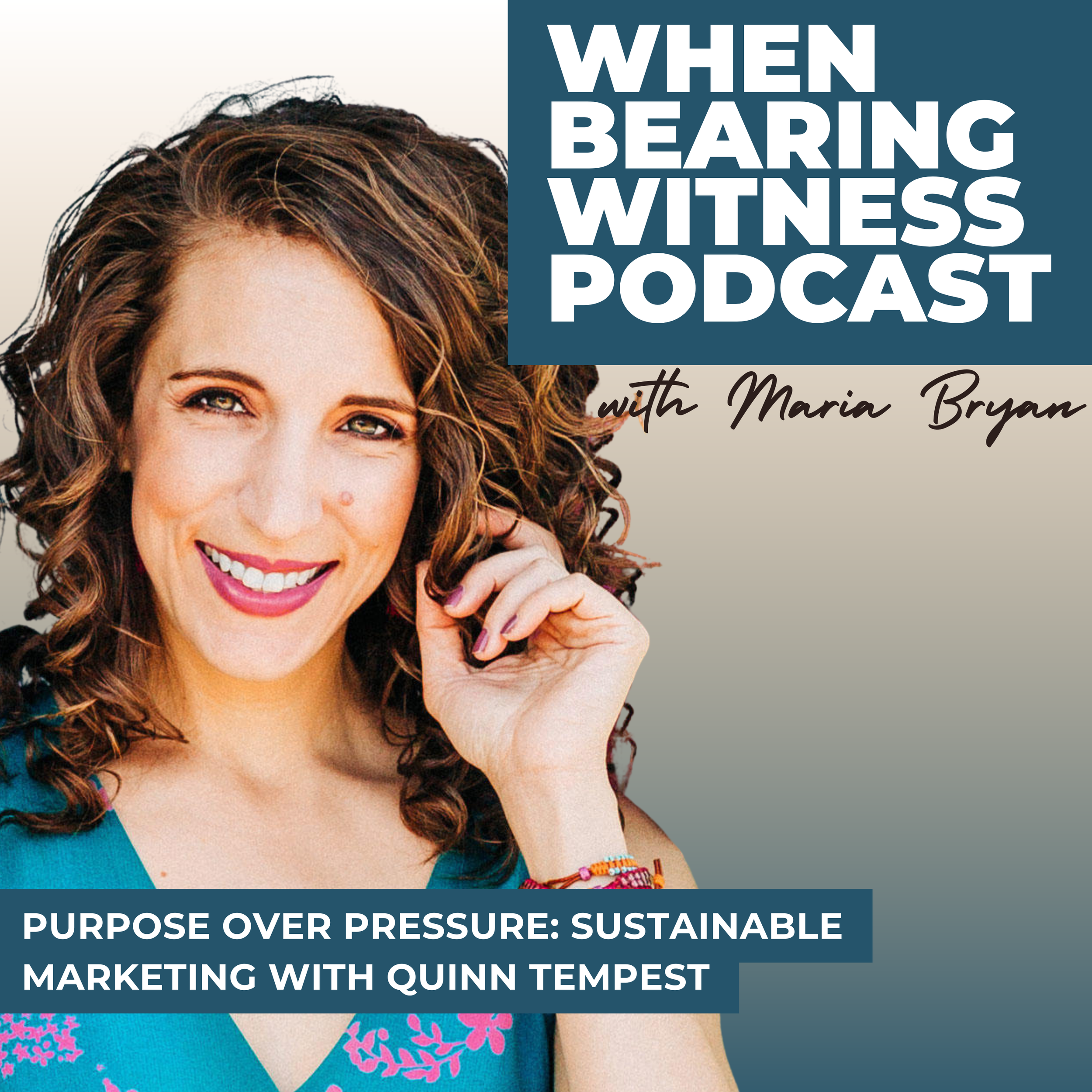 Purpose Over Pressure: Sustainable Marketing With Quinn Tempest