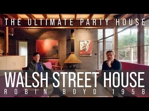 The Ultimate Party House | Walsh Street House 1958 by Robin Boyd. Melbourne Mid-Century Modern Icon (Copy)