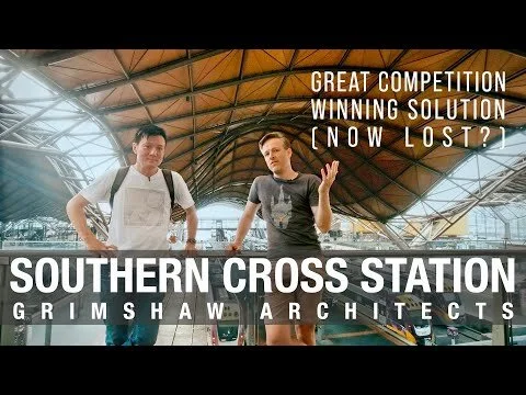 Great Competition Winning Solution ( Now Lost? ) Southern Cross Station by Grimshaw Architects (Copy)