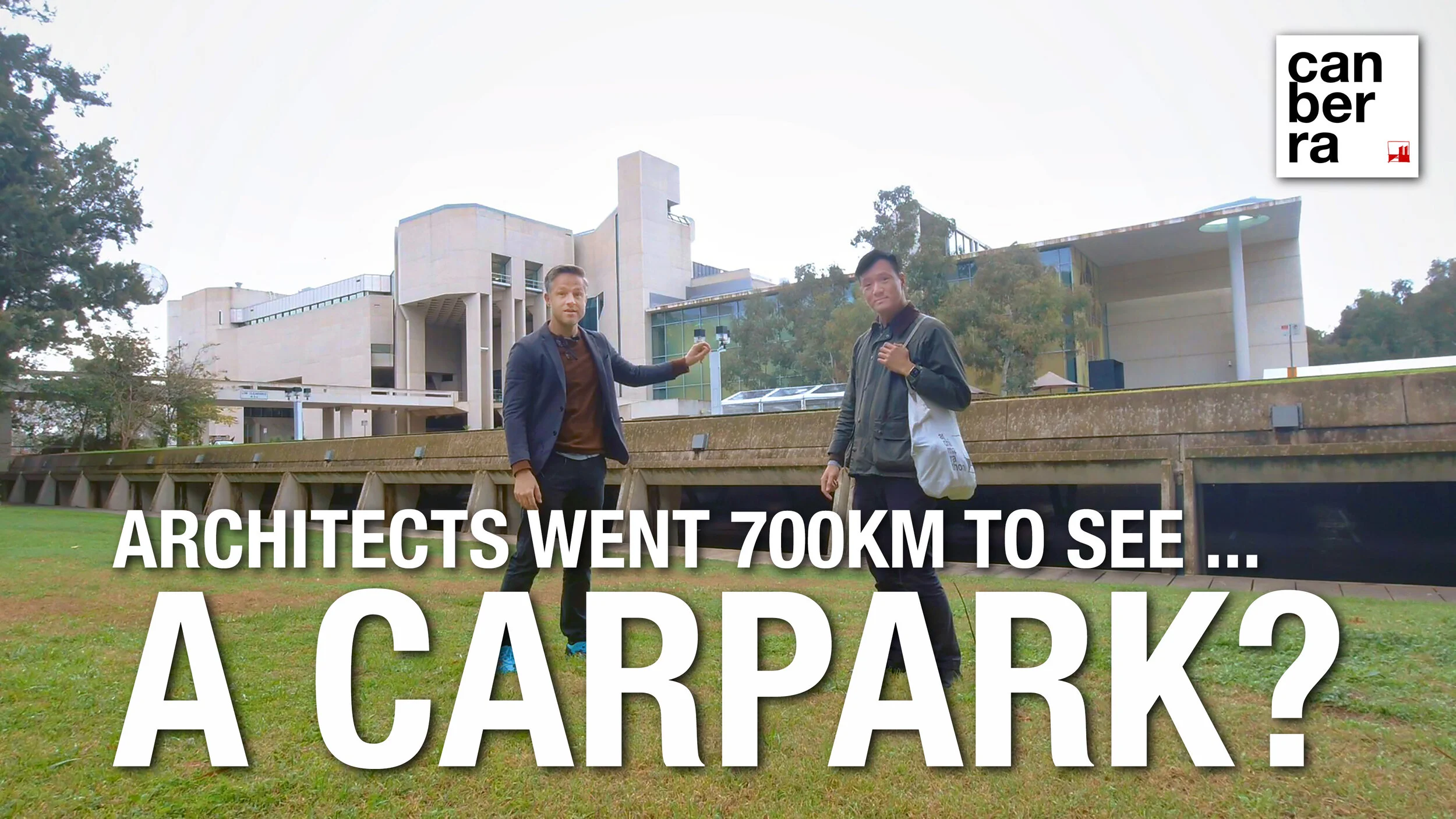 National Gallery of Australia Carpark in Canberra (Copy)